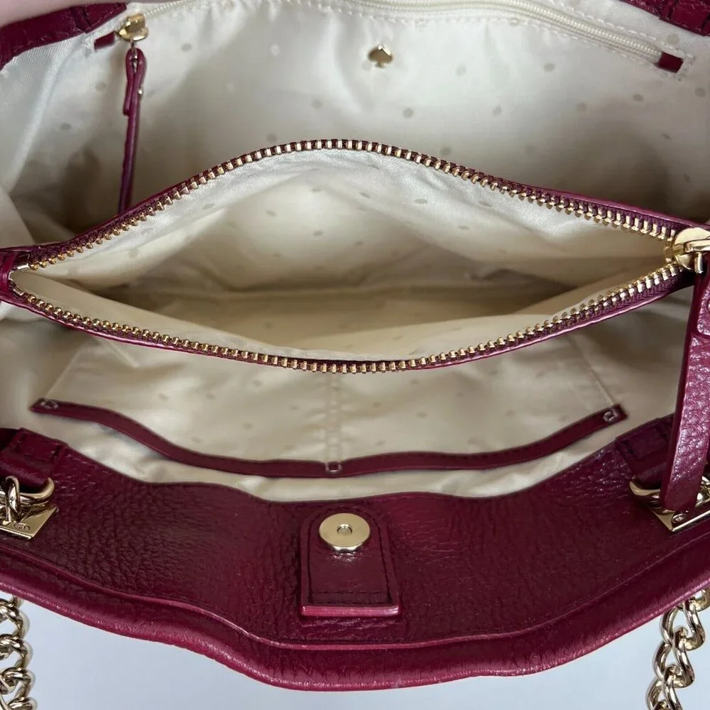 Kate Spade New York Sedgwick Lane Large Phoebe Pebbled‎ Leather Shoulder Bag
